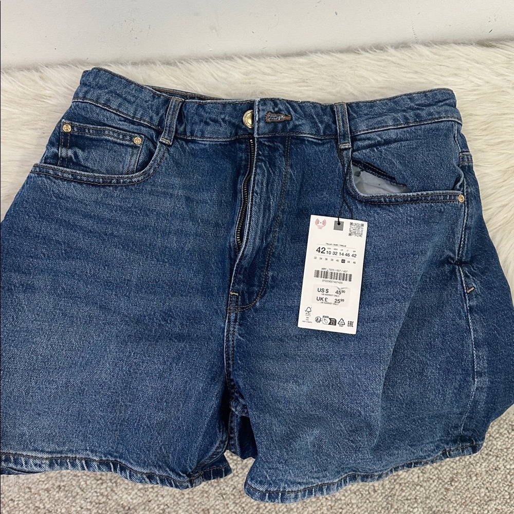 Denim Blue Jean Shorts